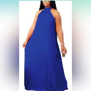 Floor Length Dress - Plus Size